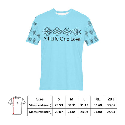 Men's All Over Print T-shirt( T63)(USA)