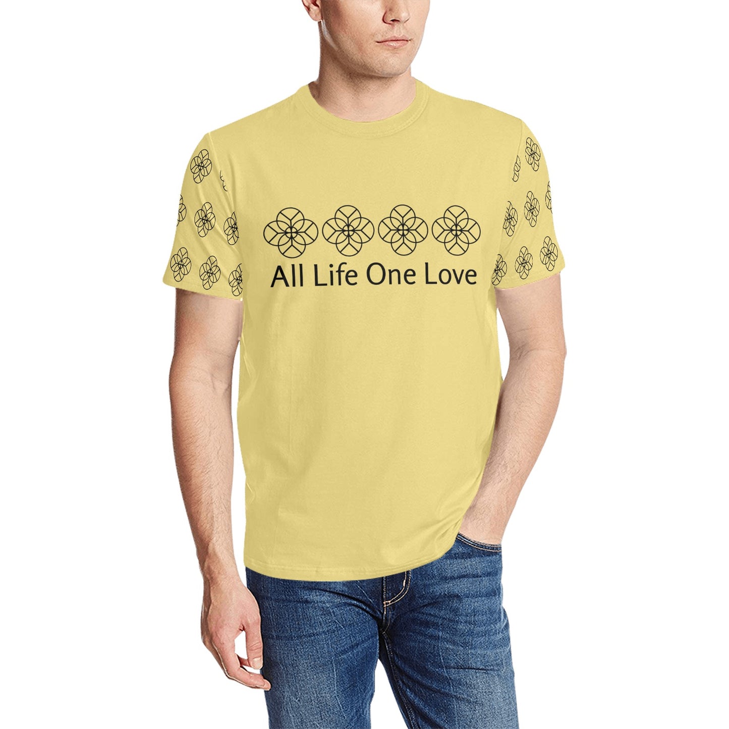 Men's All Over Print T-shirt( T63)(USA)