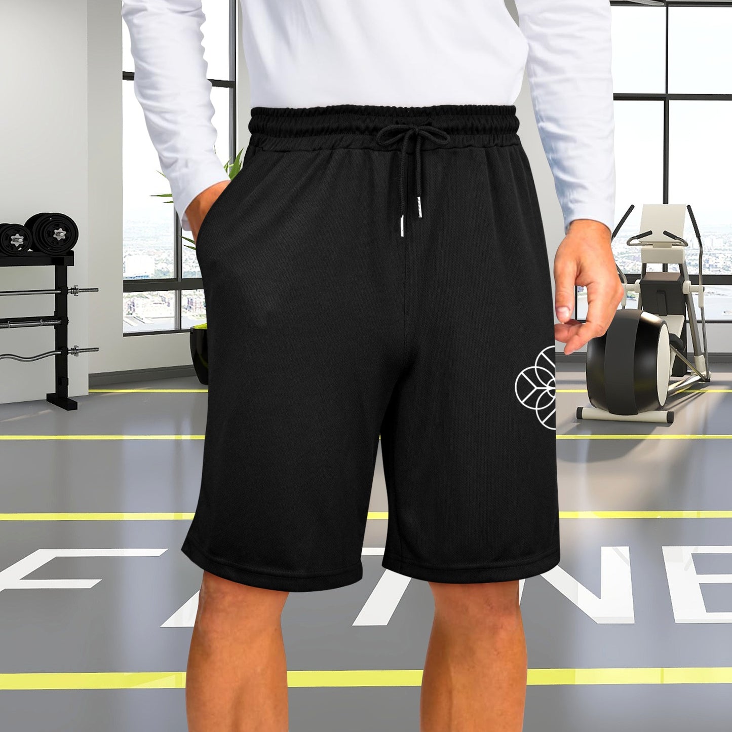 Black Men's Casual Shorts