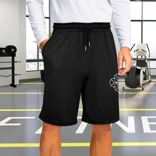 Black Men's Casual Shorts