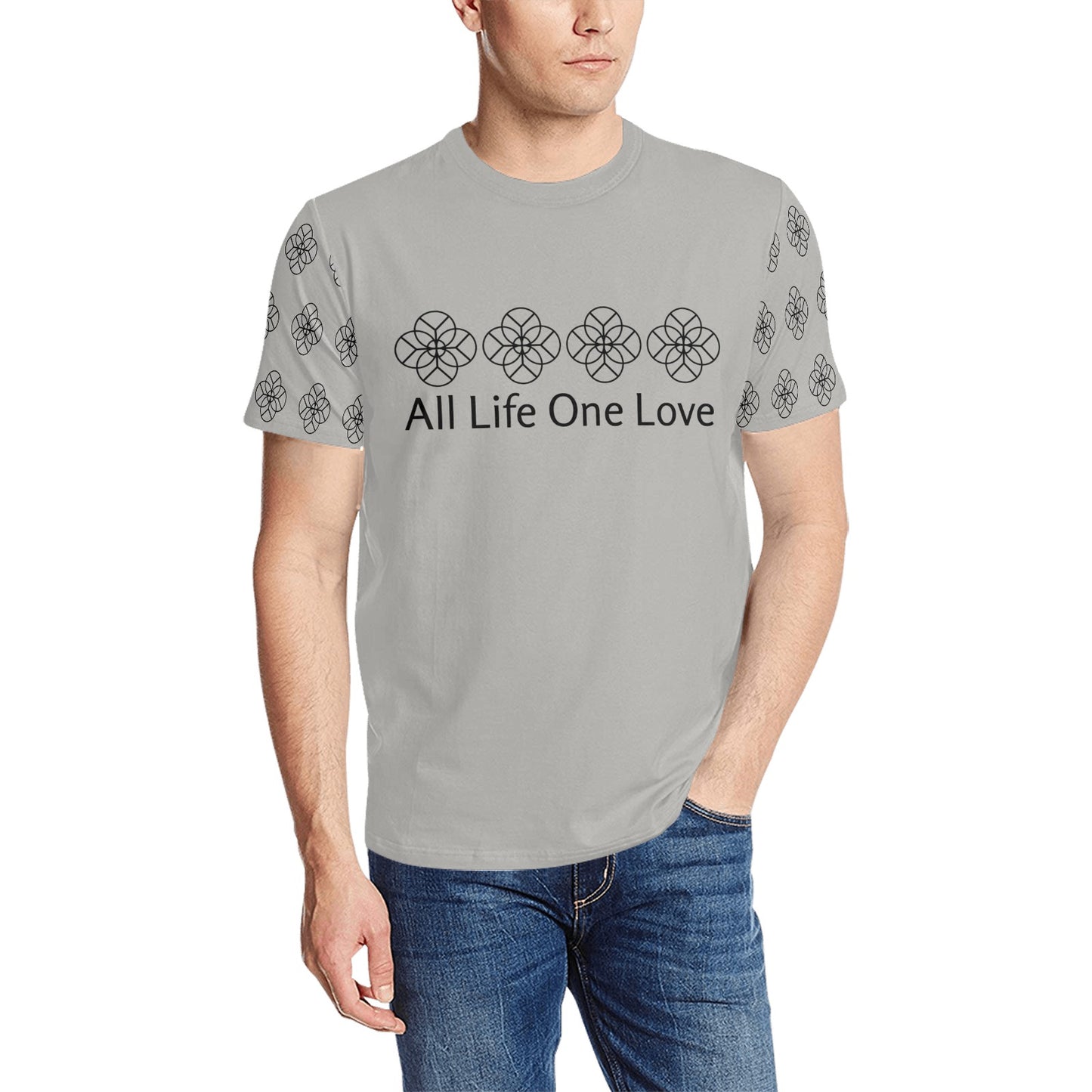 Men's All Over Print T-shirt( T63)(USA)