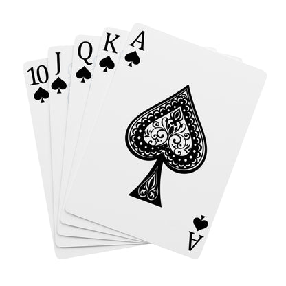 W.E. LIVE Social Gaming Playing Cards