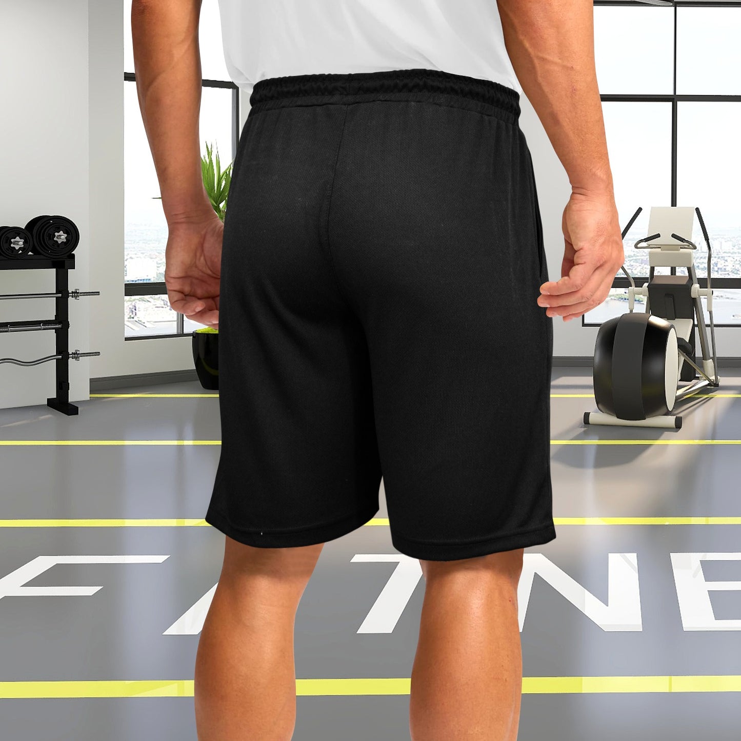 Black Men's Casual Shorts