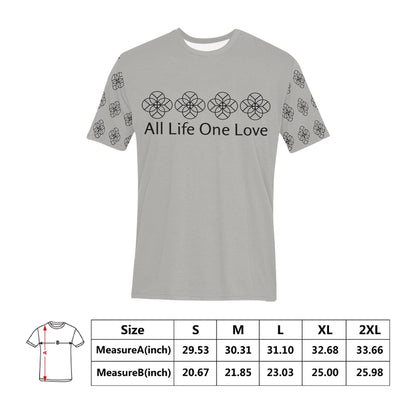 Men's All Over Print T-shirt( T63)(USA)