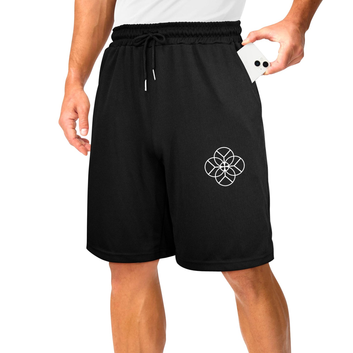 Black Men's Casual Shorts