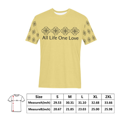 Men's All Over Print T-shirt( T63)(USA)